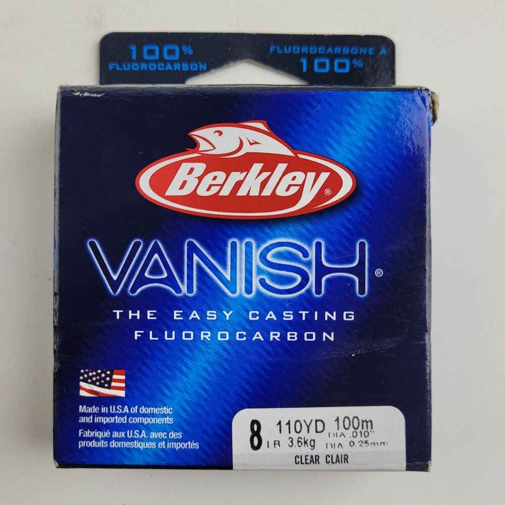 Berkley - VANISH Fluorocarbon Fishing Line - 8 lb 110YD